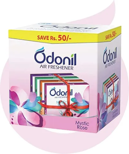 Image of Odonil Special Combo Rose Jasmine Lavender Sandal Car Freshener Spray Special Combo Rose Jasmine Lavender Sandal (4 x 48