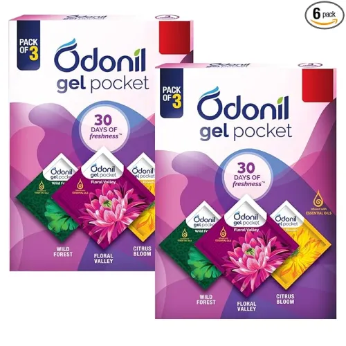 Image of Odonil Gel Pocket Mix - 60g (10g x 6)