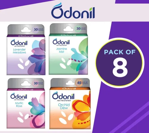 Image of Odonil LEVENDER, JESMINE, MYSTIC ROSE , ORCHID DEW Blocks Blocks  (8 x 50 g)