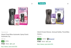 Odonil Ocean Breeze Spray 225ml starting @ ₹186