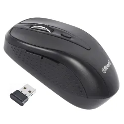 Offbeat – Atom 2.4Ghz Wireless Mouse,7D Buttons Wireless Office Mouse, Three DPI Levels 800 1600 2400 for Laptop