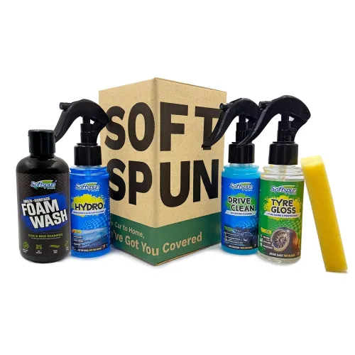 Image of OFTSPUN Essentials Car Clean & Wash Starter Kit -