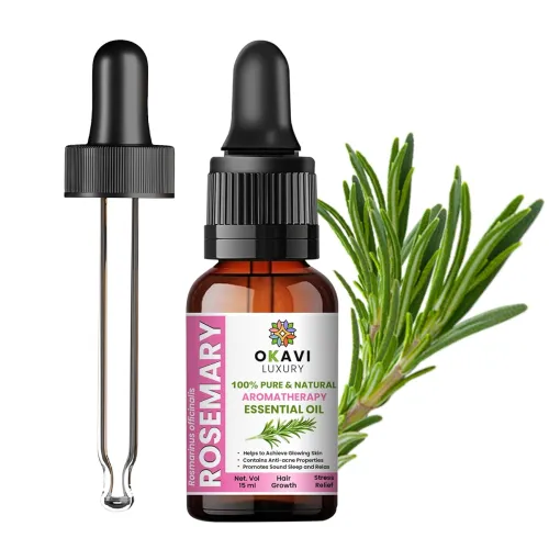 Image of OKAVI Rosemary Essential Oil for Hair Growth 15Ml