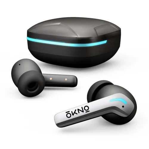 Image of OKNO G05 Gaming True Wireless Earbuds (Chrome Black)
