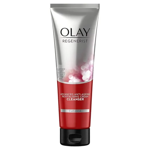 Image of Olay Regenerist Cleanser | with Salicylic Acid & Exfoliating Silica beads | Throughly cleanse and exfoliate skin for glo