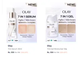 Olay Serum & Moisturizer up to 58% Discount