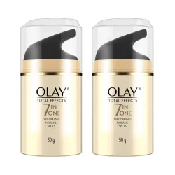 Olay Total Effects Day Cream With Vitamin B5, Niacinamide, Green Tea, Spf 15 Fights With Uv Protection For Normal, Dry, 