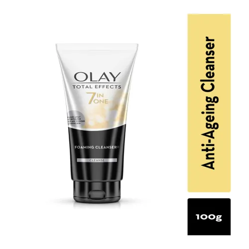 Image of Olay Total Effects Foaming Cleanser & Face Wash 100g