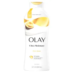 Olay Ultra Moisture Shea Butter Body Wash, 22 oz