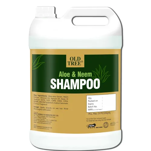Image of Old Tree Neem & Aloe Vera Hair Shampoo 5L