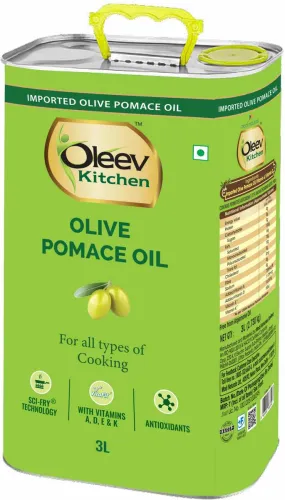 Image of Oleev Imported Pomace Olive Oil Tin  (3 L)