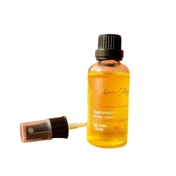 Oleum Cottage Restorative Oil for Skin Scalp Psoriasis and Eczema (50ml) | Cold Pressed Jojoba and Coconut Oil for Contact Dermatitis and Psoriasis Treatment
