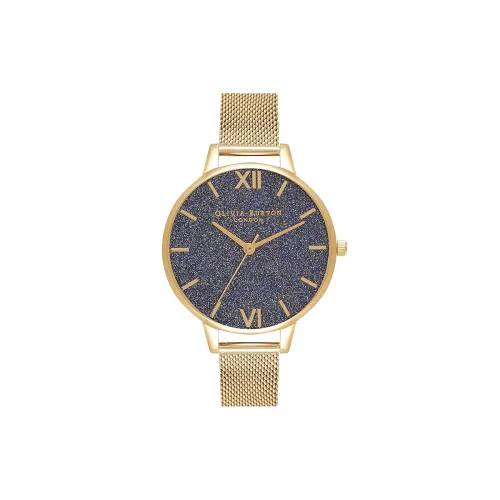 Image of Olivia Burton Blue Glitter Dial Women's Watch