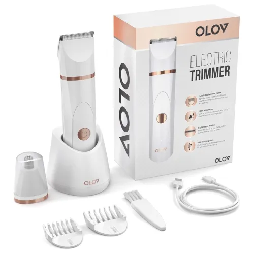 Image of OLOV Women Bikini Trimmer Electric Razor