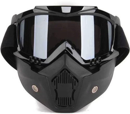 Image of Olsic Motocross/Ski Goggles with Face Mask