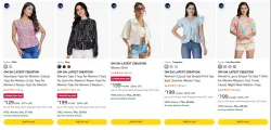 OM SAI LATEST CREATION Women Tops upto 90% discount
