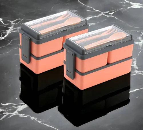 Image of OMORTEX 3 compartments Lunch Box