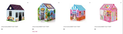 Image of Omra Home Kids Tents starting at ₹1