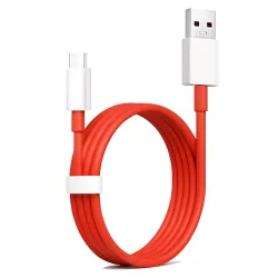 One Plus Fast 80W Original USB Type C Data Sync Fast Charging Charger Cable