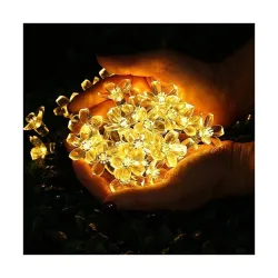 One94Store 14 LED, 3 Meter Silicone Flower Fairy String Lights