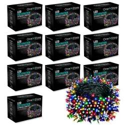 One94Store 36Ft Multicolor LED String Lights (Pack of 10)