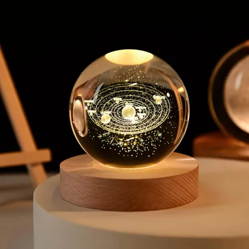 Image of One94Store 3D Galaxy Crystal Ball Night Lamp