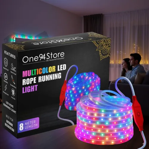 Image of One94Store 8M LED Rope Light Multicolor 48 LEDs/m