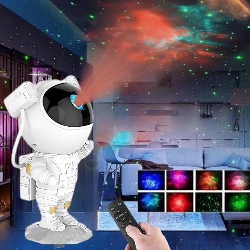 Image of One94Store Astronaut Galaxy Projector Night Light