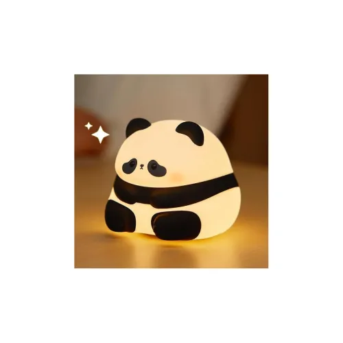 Image of One94Store Baby Panda Night Light – Soft Silicone Touch Lamp