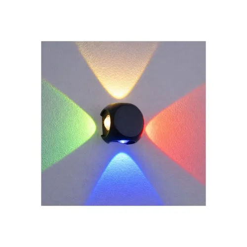 Image of One94Store LED Outdoor UP Down Wall Light 4 Watt Rainproof & Shockproof Aluminium Body 4 Way Exterior Wall Step Light Fi