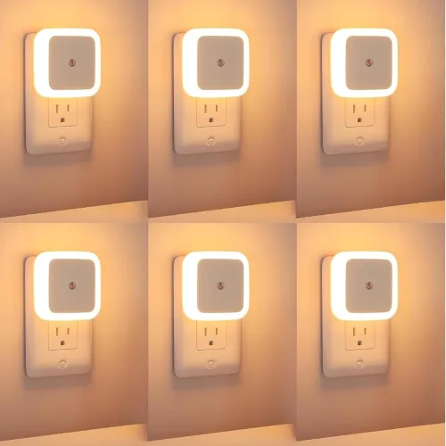 Image of One94Store Plastic Smart Motion Sensor LED Light Bulb with Automatic On/Off and Dimmable Warm White Glow, Energy Efficie