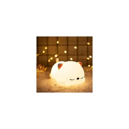 Image of One94Store Silicone Sleeping Cat Light 