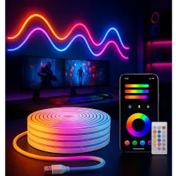 One94Store Smart LED Strip Light 5M with App & Remote Control