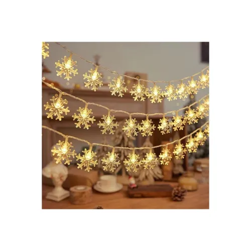 Image of One94Store Snowflake String Fairy Lights
