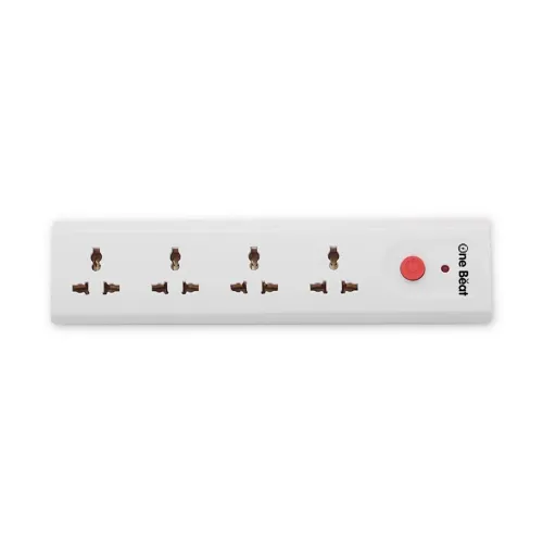 Image of One Beat 10A Extension Board with 4 Sockets & 4m Cable
