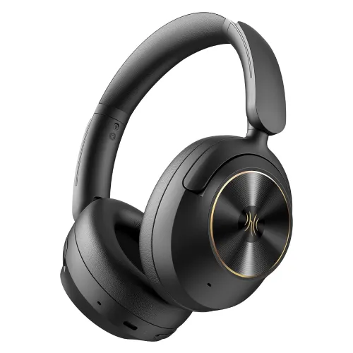 Image of OneOdio Focus A6 Bluetooth Wireless Over Ear Headphones, ANC, 75Hrs, Black