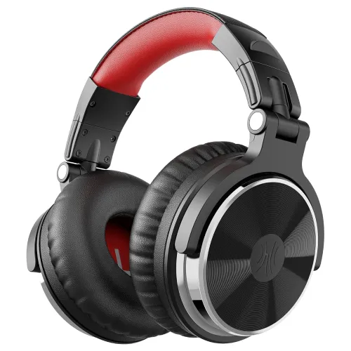 Image of OneOdio Pro-10 Over Ear Headphone, Wired Bass Headsets with 50mm Driver, Foldable Lightweight Headphones with Shareport 
