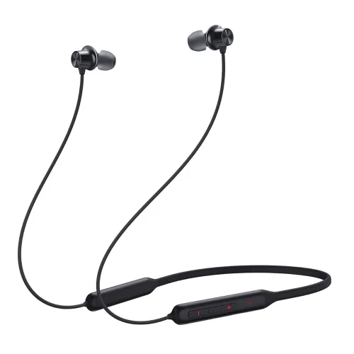 Image of Oneplus Bullets Wireless Z Bass Edition Bluetooth in Ear Earphones with mic, Launched in April 2021 (Black)