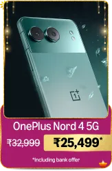 OnePlus Nord 4 5G Smartphone @ ₹25499 on Big Billion Day Sale