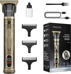 OnePlus OP818 Cordless LED Hair Trimmer – Gold
