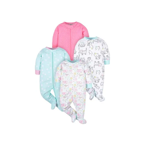 Image of ONESIES Brand Baby Boys Sleepers 4-Pack Footies and Toddler Set