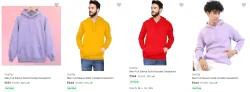 Onetip Mens Sweatshirts at minimum 70% Discount