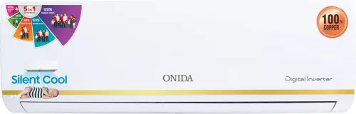Image of ONIDA 1.5 Ton 5 Star Inverter Split AC (2024 Model, 5-in-1 Convertible)  (IR185PRSG, Copper Condenser).