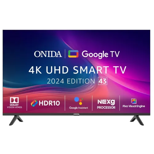 Image of ONIDA 108 cm 4K Ultra HD LED Smart Google TV