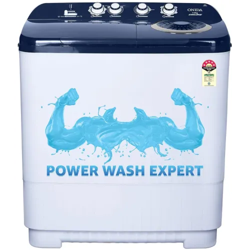 Image of ONIDA 11 Kg 5 Star Semi-Automatic Top Loading Washing Machine (S11GS, Blue, Cyclone Pulsator, Waterfall Technology)