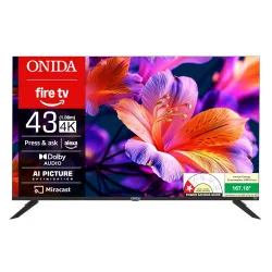 Onida 108 cm (43 inch) Ultra HD 4K Smart LED Fire TV 43UFD