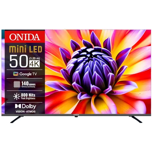 Image of Onida 127 cm (50 inchs) Nexg Series 4K Ultra HD Smart QLED Mini LED Google TV MZ50MIN