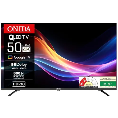 Image of Onida 50inches Nexg Series 4K QLED Smart Google TV (QZ50UI)