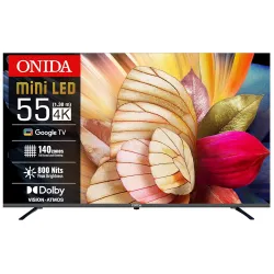 Onida 139 cm (55 inchs) Nexg Series 4K Ultra HD Smart QLED Mini LED Google TV MZ55MIN