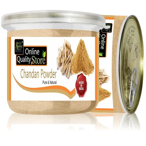 Image of Online Quality Store Chandan Powder Pure & Natural |(75g, Pack of 1).